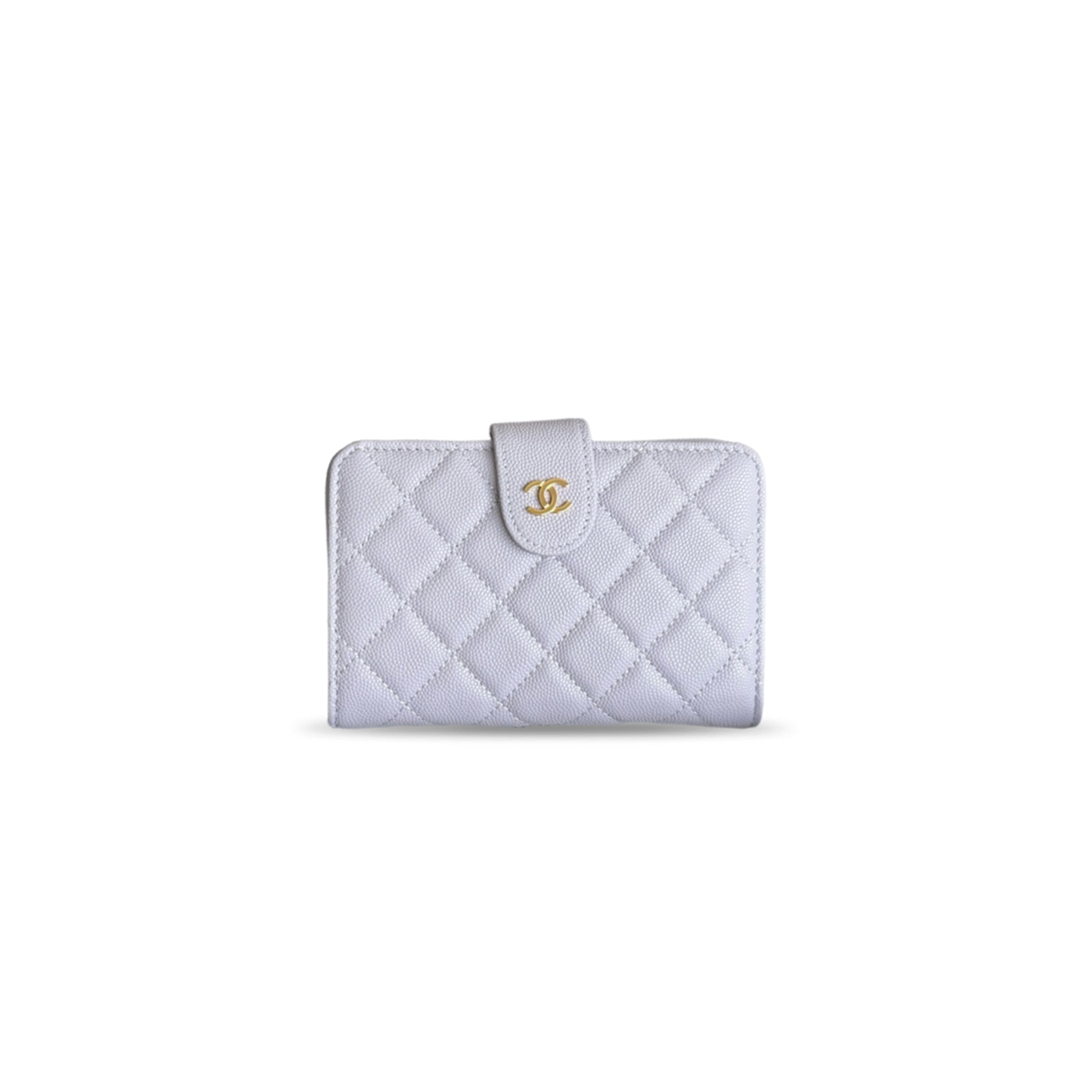CHANEL CAVIAR QUILTED CC FRENCH WALLET A48667 (15*10*2.5cm)